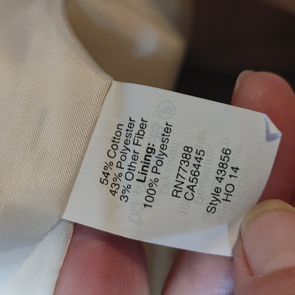 J Crew Factory Metallic Striped Skirt - Picture 4 of 9